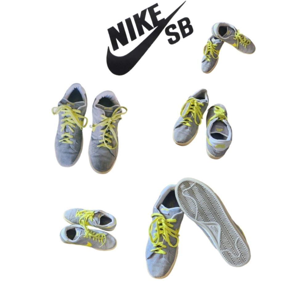 VINTAGE NIKE AIR ZOOM CLASSIC SB DUNK LOW 317719-071 RARE MENS SNEAKERS SIZE 12